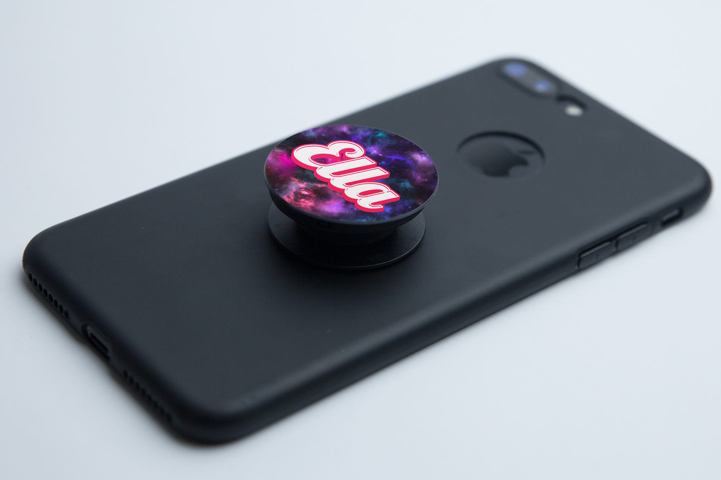 Pink Cosmic Personalised Pop Socket - Phone Grip