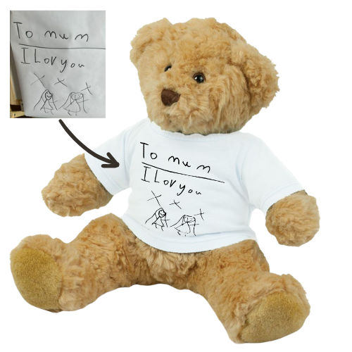 Handwriting/Drawing Teddy Bear