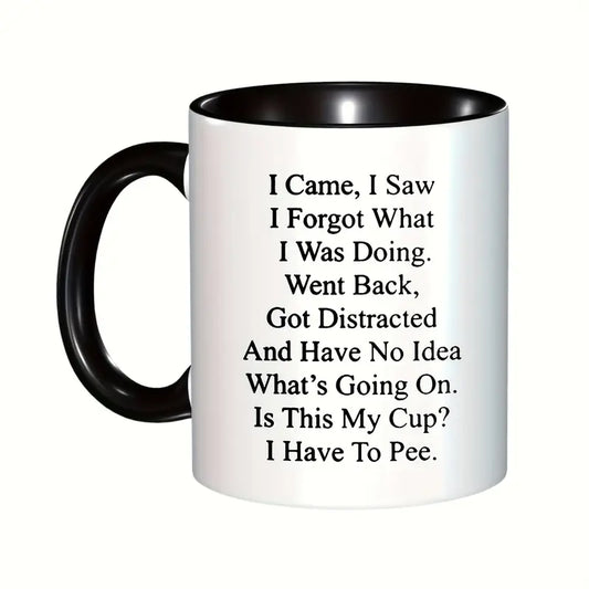 I came, I saw, I forgot what I was doing - Ceramic Mug