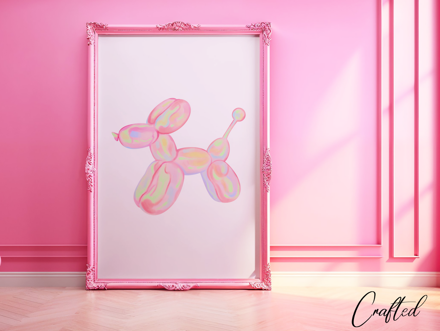 Holographic Balloon Dog