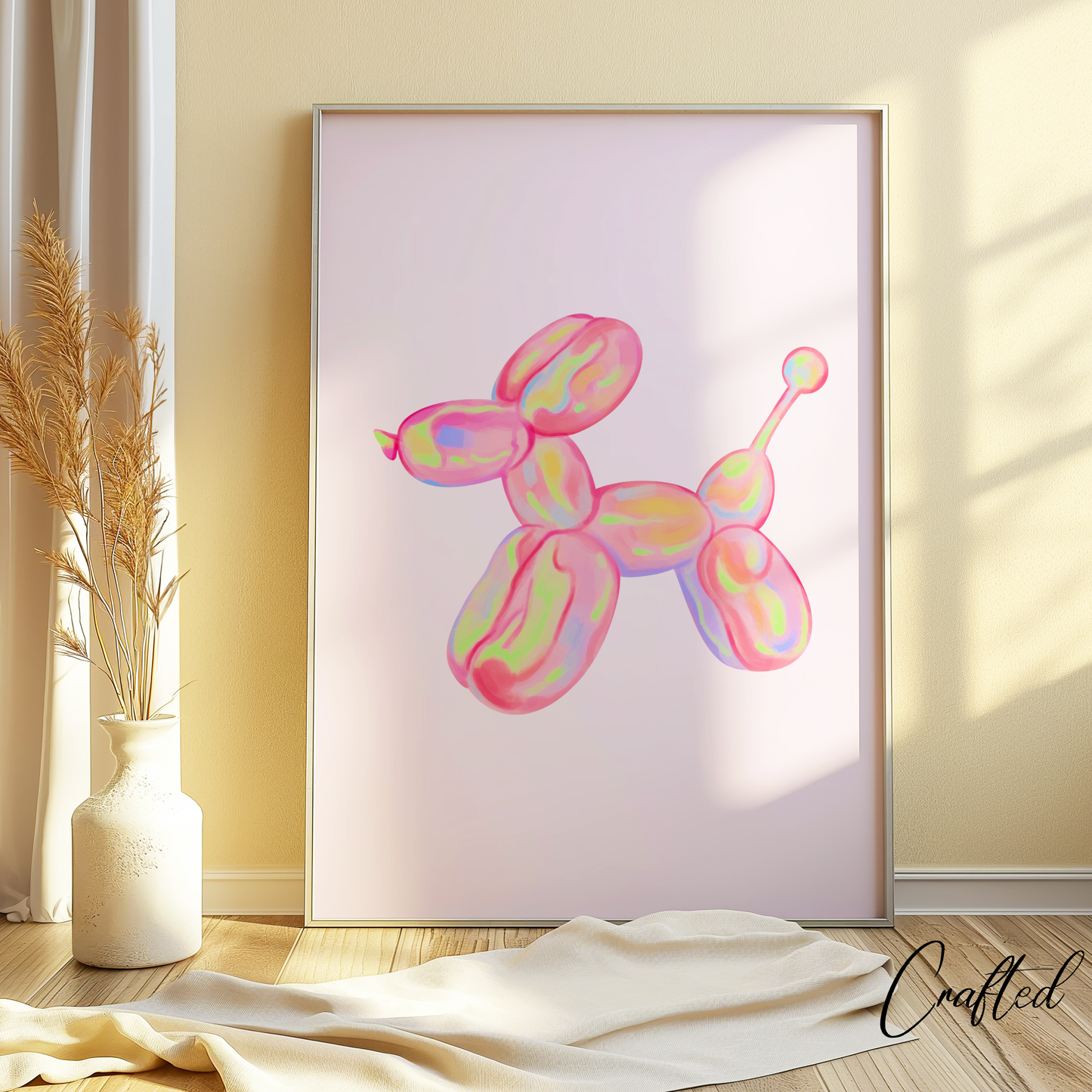 Holographic Balloon Dog