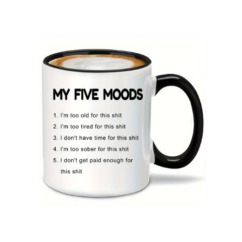 My five moods - Ceramic Mug