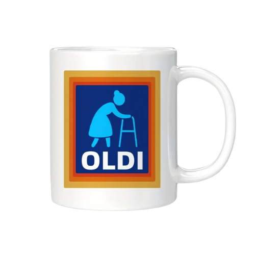 Oldi Woman Ceramic Mug