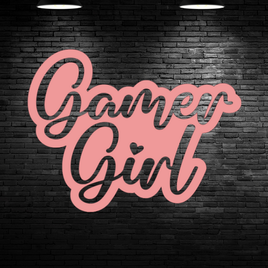 Gamer Girl Kids Wall Sticker