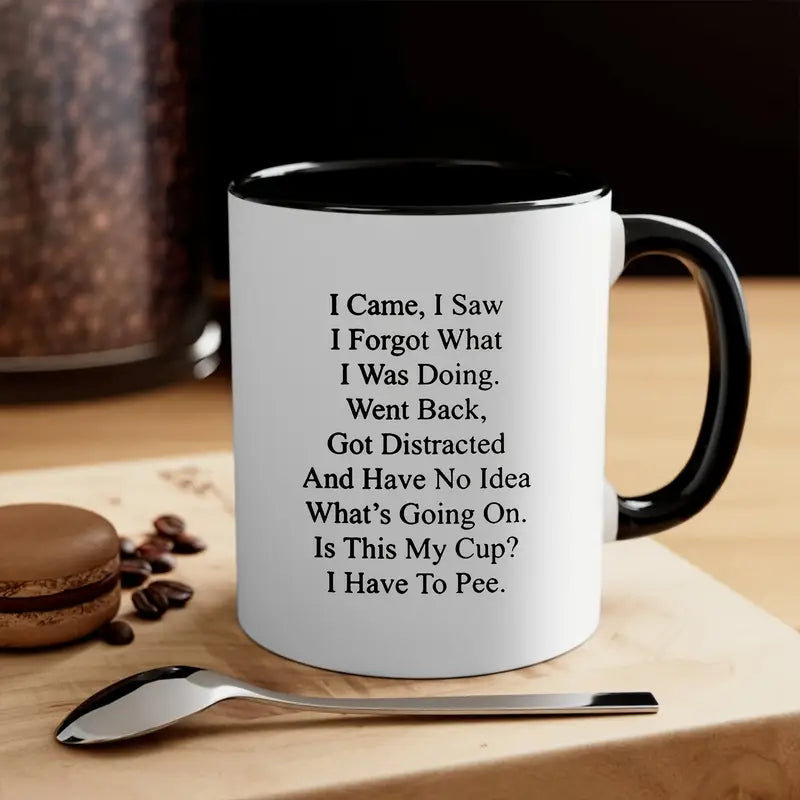 I came, I saw, I forgot what I was doing - Ceramic Mug