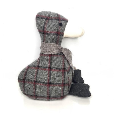 Tartan Duck Door Stop
